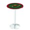 Holland Bar Stool Co 42" Chrome Minnesota Wild Pub Table L214C4228MinWld - alternate 1
